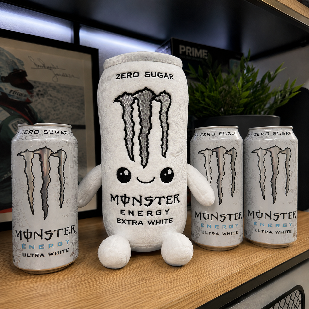 Peluche WhiteMonster