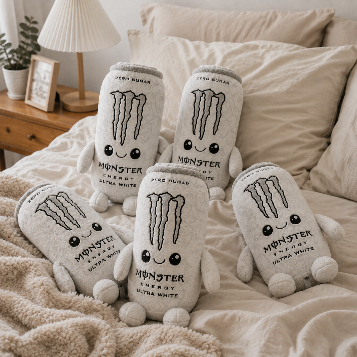Peluche WhiteMonster